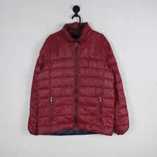 Piumino Best Company Uomo Taglia M Poliestere Rosso Man Casual Zip Comodo