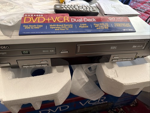 Video dvr4400 dvd vcr - go,