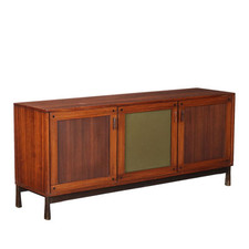 Credenza Vintage Cantieri Carugati Legni Esotici Anni 60 Originale