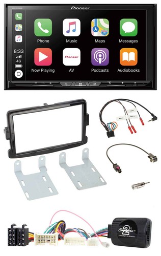 Pioneer 2din volante - volante, dab