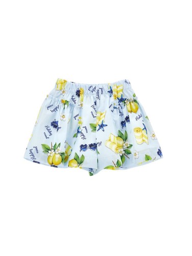 Monnalisa short limoni - limoni, taglia