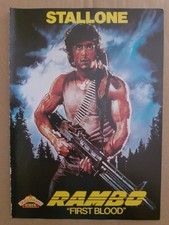 VHS TRADE AD - RAMBO -