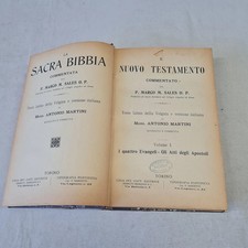 (Testo latino volgata e versione italiana) La sacra Bibbia 1911 Marco Sales