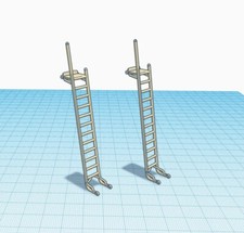 Echelles de servitudes AAE pour Mirage IV A et P  -1/48