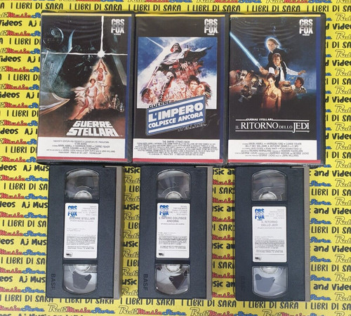 Vhs film guerre stellari - 3, +