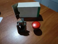 GIACENZA TELEMECANIQUE XB4BV64 LAMPADA SPIA  MODULARE RETROQUADRO ROSSO E10 Ø22