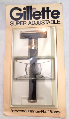 Rasoio vintage gillette super - vintage,