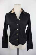 ALVIERO MARTINI 1 CLASSE CAMICIA DONNA TG. M WOMAN SHIRT CASUAL VINTAGE COTONE