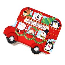  Scatola Di Ferro Portaoggetti Creativa Contenitori Biscotti Natalizi Per