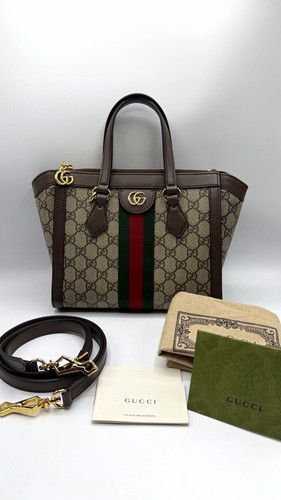 Gucci canvas tote bag - gucci,