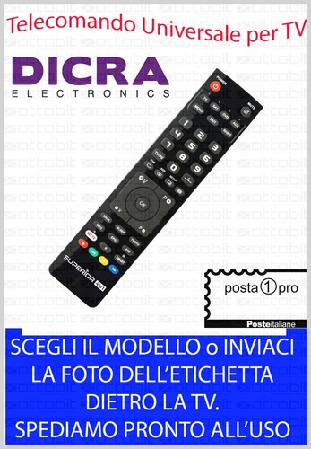 Telecomando universale per - telecomando,