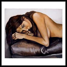 RENATO GUTTUSO -  SERIGRAFIA   CM.  70 x 70 NUDO DI DONNA