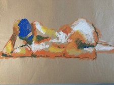 Bellissimo Pittura Carta Donna