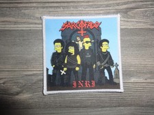 Sarcofago patch black thrash - sarcofago,