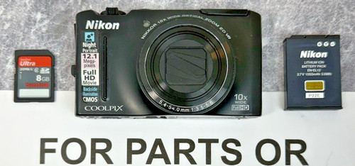 Nikon coolpix s8100 1mp 10x - 12.1mp,