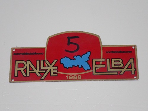 Rallye dell elba 1988 - 5°,