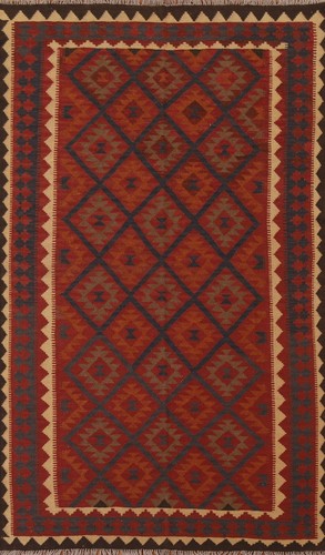 Tribal reversible kilim - tribal,