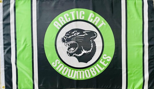 Arctic cat snowmobiles 3x5ft - snowmobiles,
