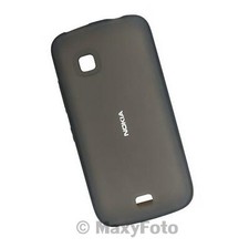 NOKIA CUSTODIA GEL COVER SILICONE CASE GOMMA ORIGINALE CC-1012 C5-03 BLACK NERA