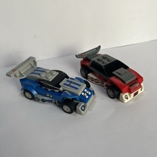 McDonald LEGO RACERS 2009  macchine blu e rossa