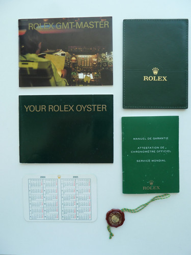Rolex gmt master booklet - gmt-master,