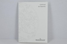 Jaeger LeCoultre Certificato