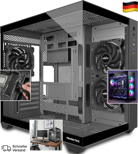 Musetex case atx 3 ventole - musetex,