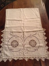Stupendo Copri Cuscino Antico Ricamato A Mano