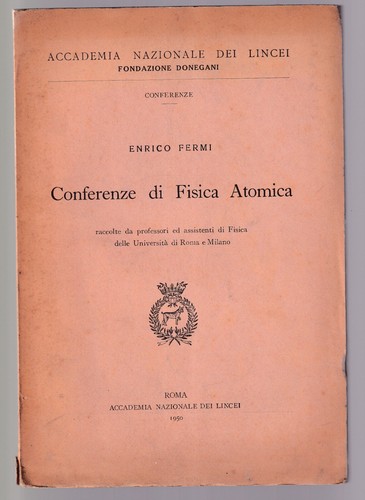 Libro conferenze fisica - libro, di