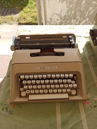 Macchina scrivere olivetti - macchina,