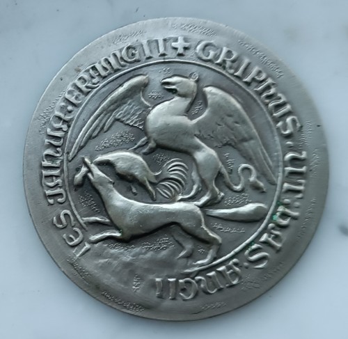 Argento medaglia sigillo - argento,