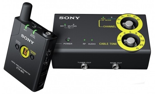 Sony radiomicrofono strumenti
