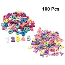  200 Pcs Perline Di Legno Con