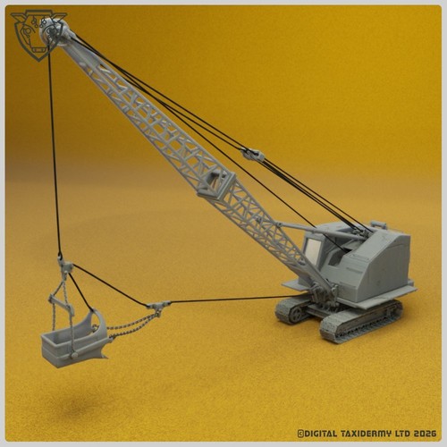 Ruston bucyrus 22rb dragline - ruston,