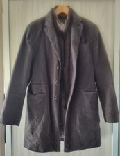 COVERI cappotto lungo invernale trench cotone elegante