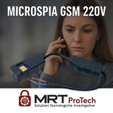 Microspia gsm 220v audio - gsm,