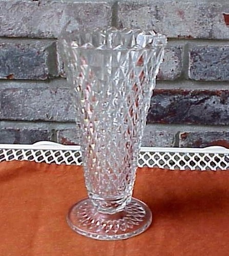 Vaso vintage design taglio