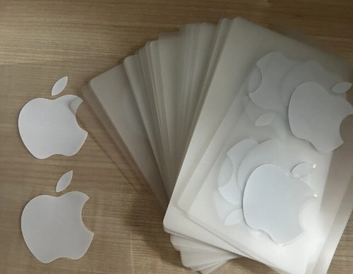 Adesivi logo apple 4x2 - apple,