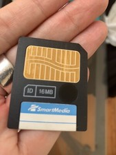 Memory Card Smartmedia Smart Media Fujifilm 16Mb Ultra Rare Vintage M16P 16MB