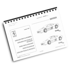 FERRARI 348 TB TS 348TB 348TS - CATALOGO RICAMBI EDIZIONE 1993