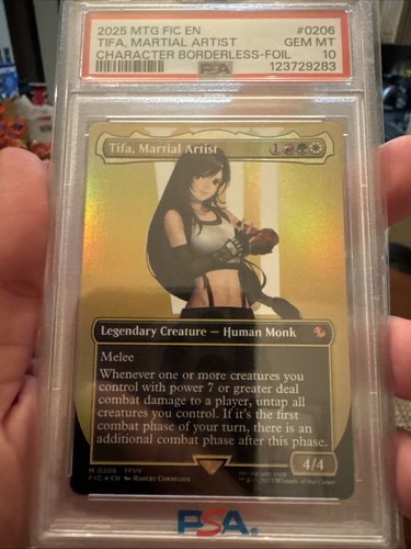 Mtg final fantasy tifa artista - mtg,