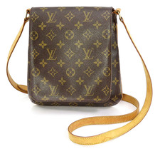 Autentica borsa a tracolla LOUIS VUITTON Musette Salsa PM Monogram #61499