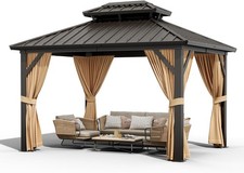 10x12FT Double Roof Hardtop