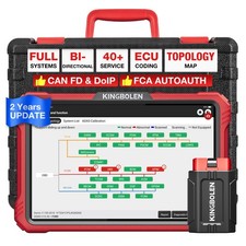 KINGBOLEN K10 PRO Strumento di scansione diagnostica auto scanner OBD2 bidirezionale codifica ECU