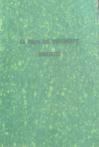 Figlia del reggimento - del,