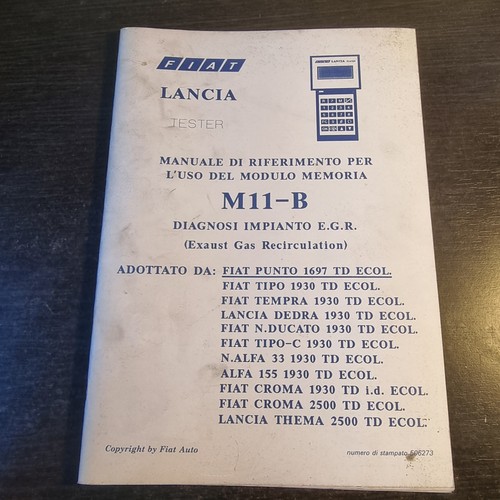 Fiat lancia manuale di - lancia,