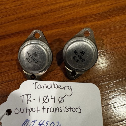 Tandberg mj4502 mj802 - tandberg,