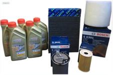 KIT TAGLIANDO 4 FILTRI E 5 LT OLIO CASTROL 5W30 VW POLO 6R 6C 1.6 TDI DAL 2009