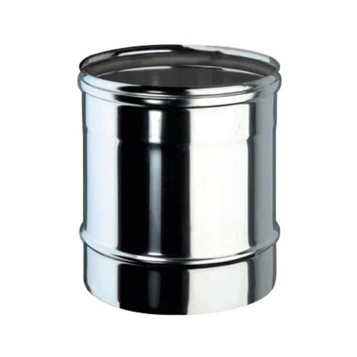 Tubo acciaio inox - scarico, fumi