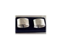 PORTA TOVAGLIOLI IN ARGENTO MASSICCIO 800 – ALTA ARGENTERIA